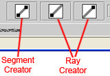 Picture of the segment creator and the positive and negative ray creators.