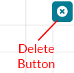 Picture of the delete button
